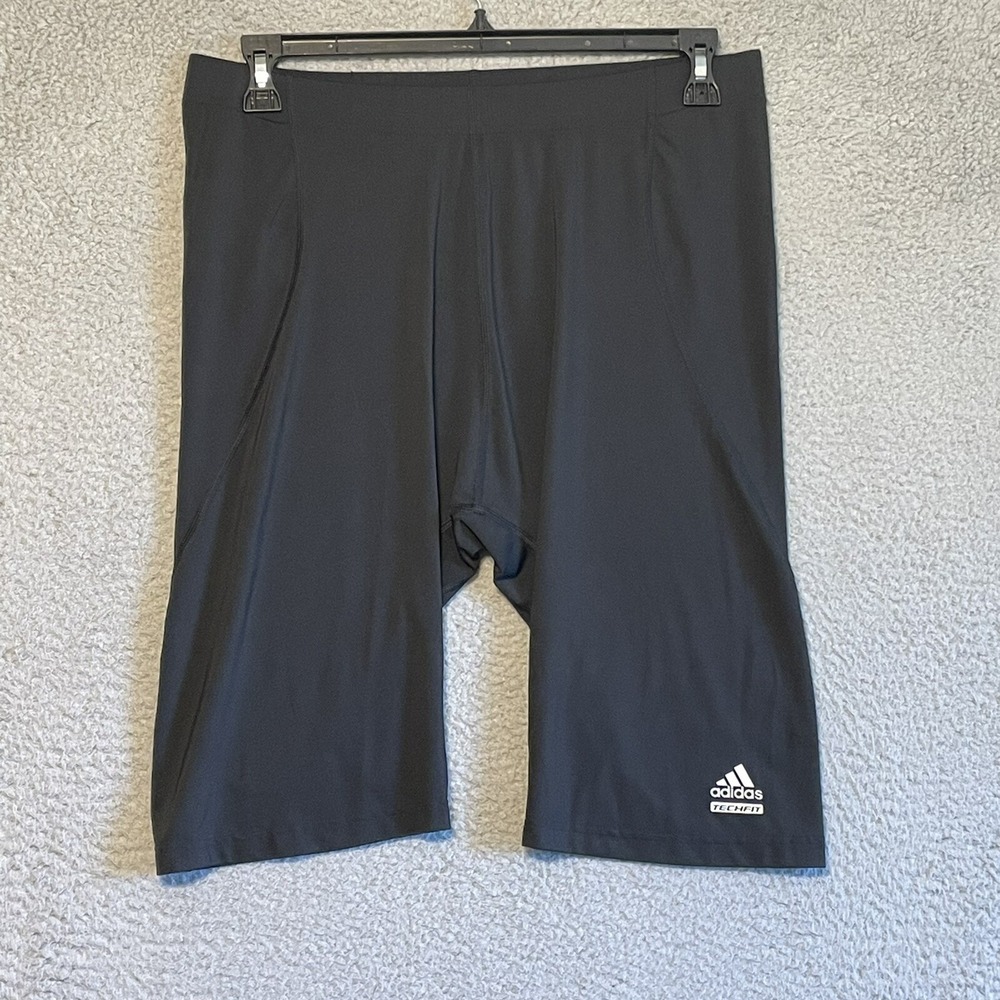 Adidas Climalite Techfit Mens Bike/Training Black Shorts 2XL